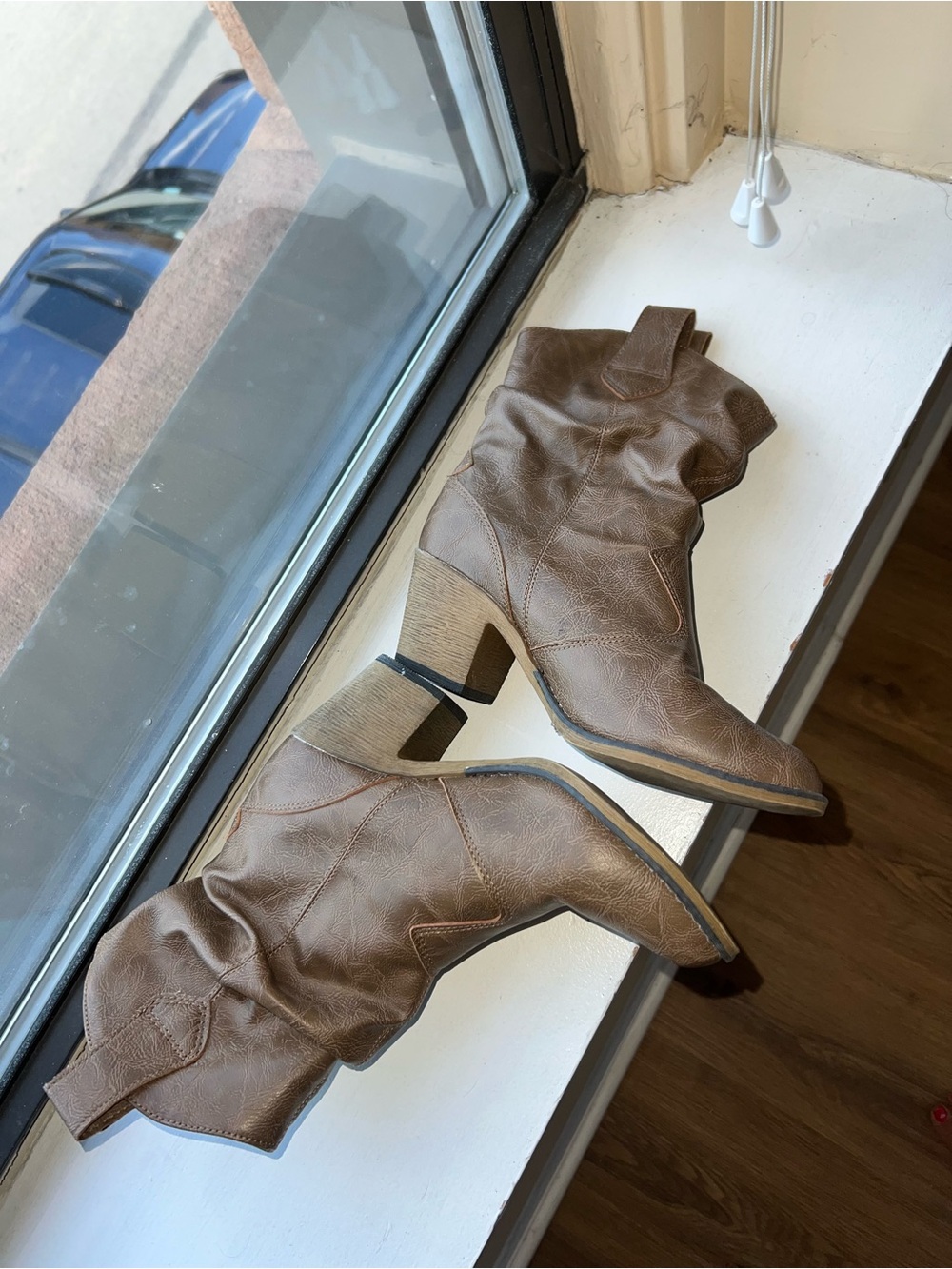 Worn once Brown Women's Western Ankle Boots - Classic Casual Styles